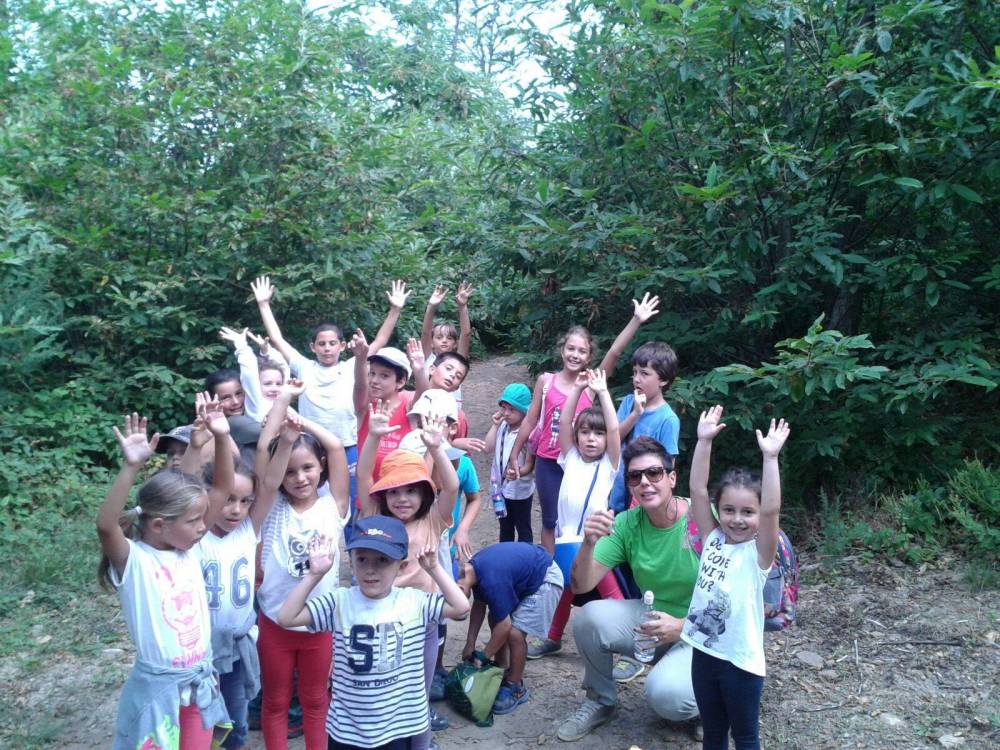 i bambini dei campi estivi organizzati da S.O.S Scuola di Pontedera