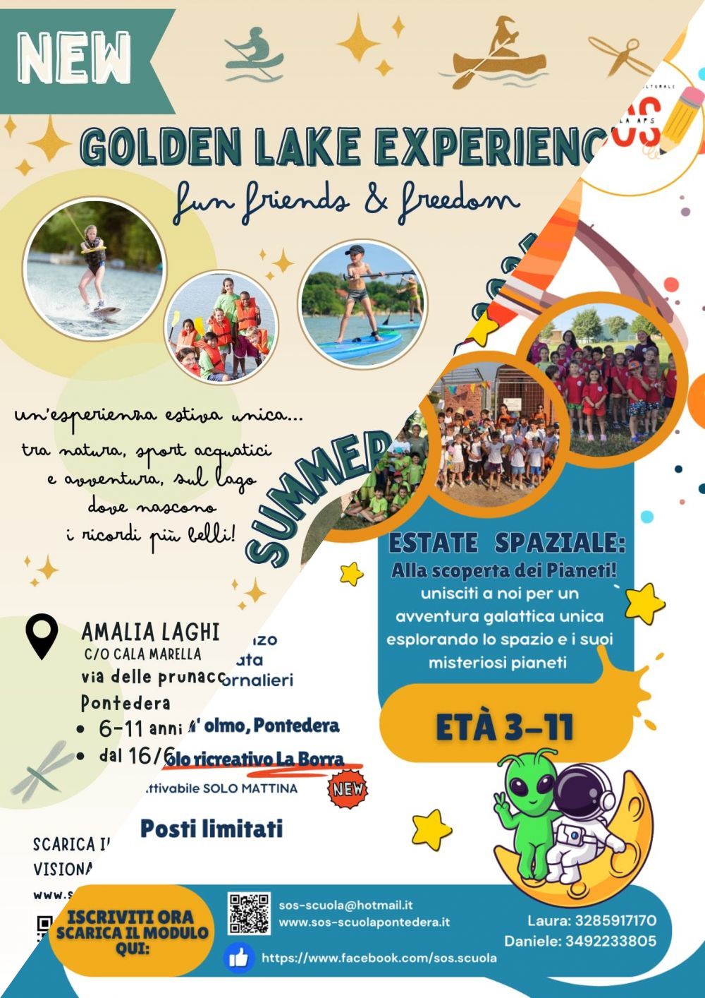 preview Campi Estivi 2025 a Pontedera